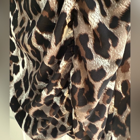 Style & Co Animal Print Blouse – Size Large - Picture 7 of 8